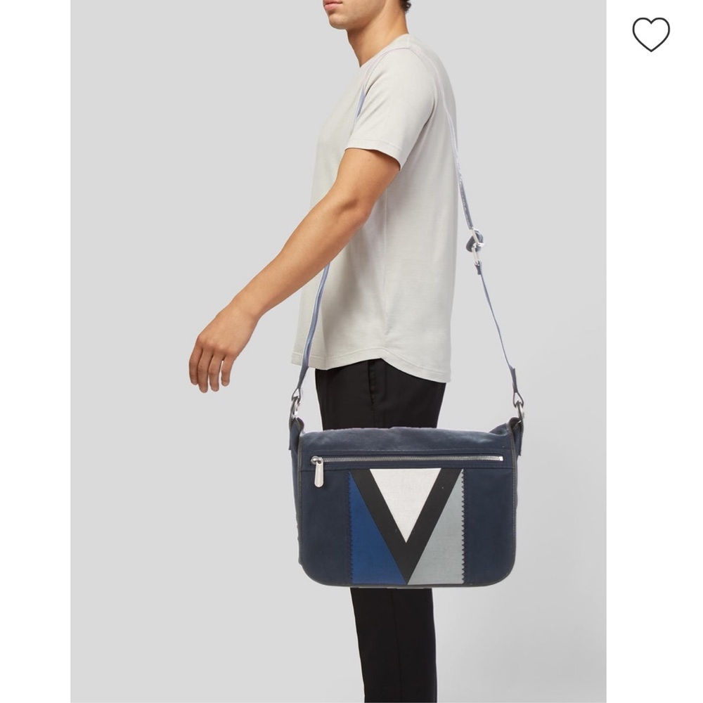 Louis Vuitton Navy Blue Canvas LV Cup Artimon Bag - Picture 2 of 8
